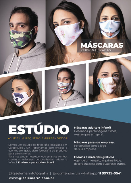 Máscaras Personalizadas Máscaras Personalizadas
