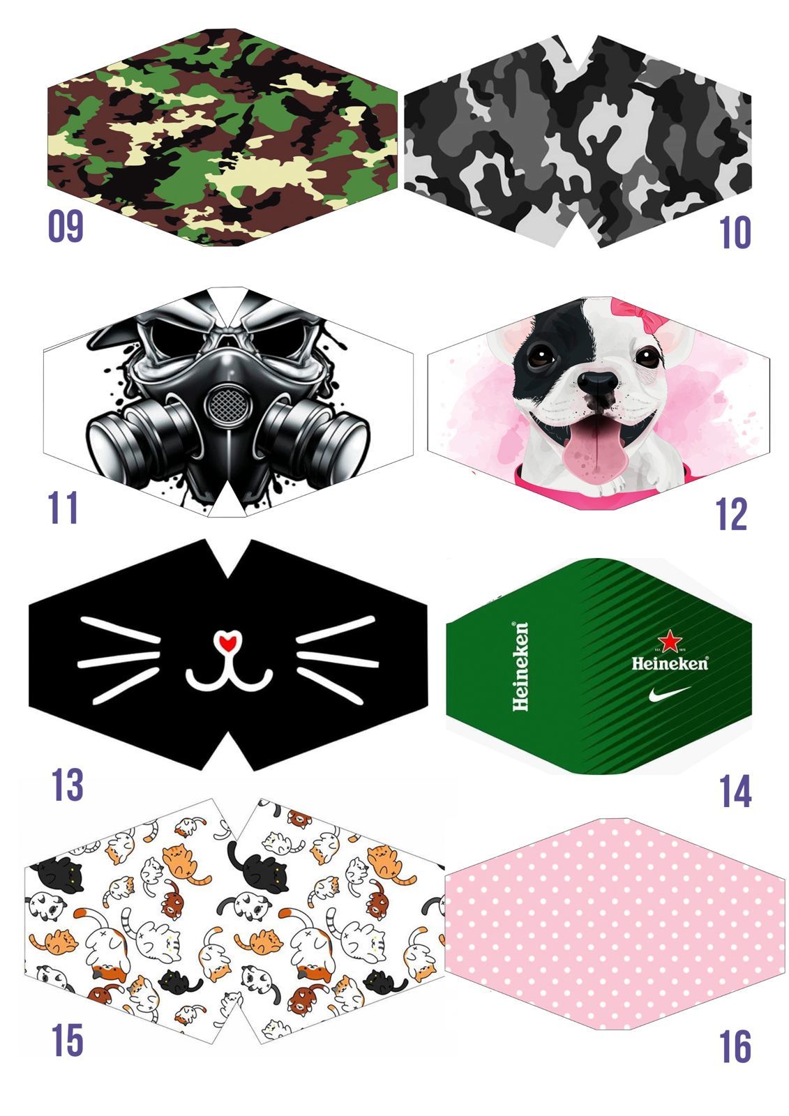 Foto Máscaras Personalizadas Foto Máscaras Personalizadas - Imagem 1