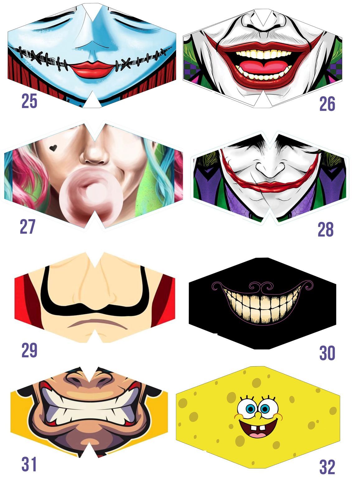 Foto Máscaras Personalizadas Foto Máscaras Personalizadas - Imagem 3