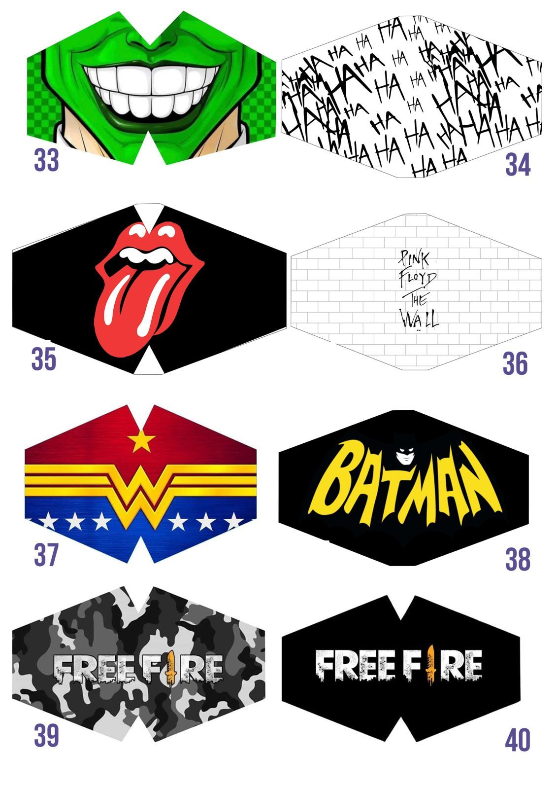 Foto Máscaras Personalizadas Foto Máscaras Personalizadas - Imagem 4