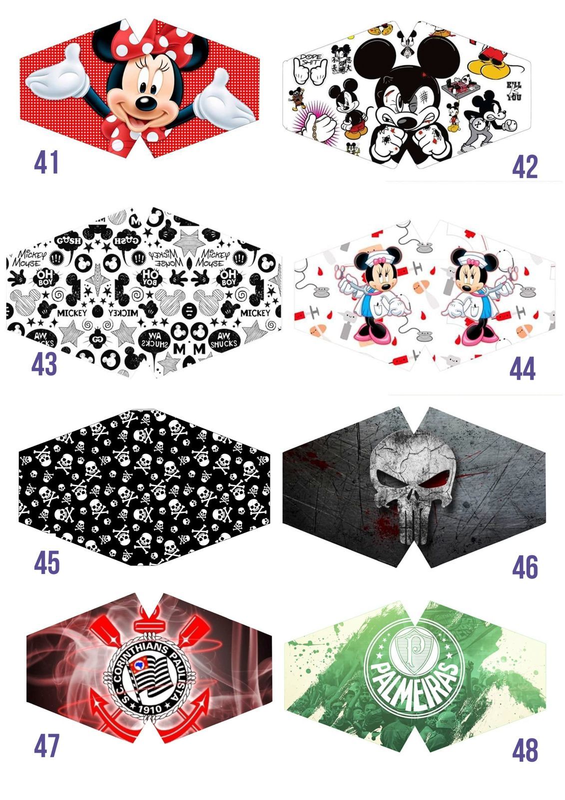 Foto Máscaras Personalizadas Foto Máscaras Personalizadas - Imagem 5